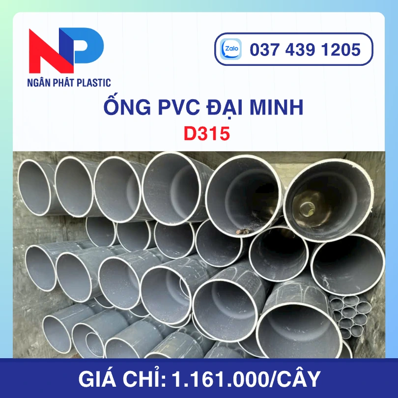 Ống Nhựa PVC 400 Đại Minh